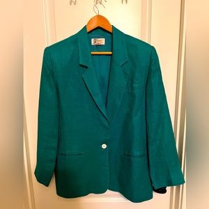 Vintage Brooks Brothers Linen blazer, size 10